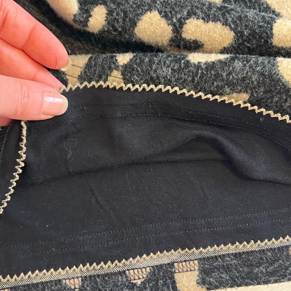 Anthropologie Maeve Animal Print Skirt